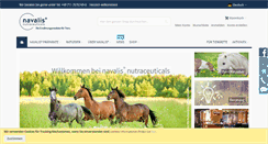 Desktop Screenshot of navalis-vet.de